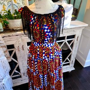 African Print Dress